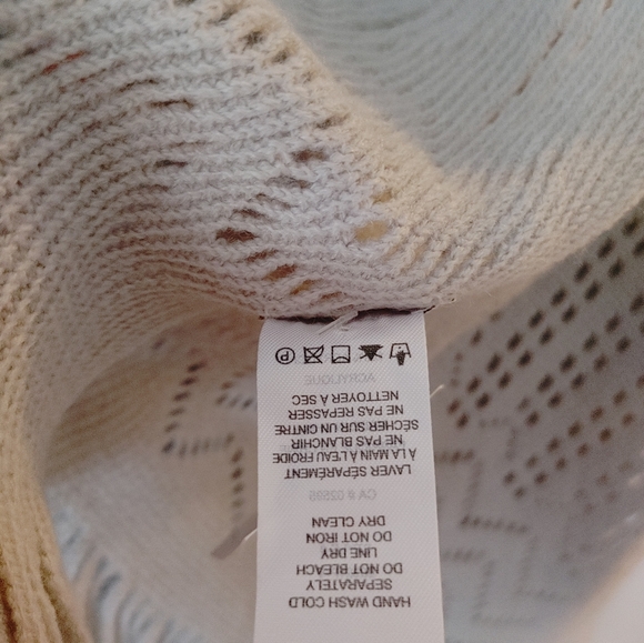 Kismet Light Grey Boho Knit Tassel Wrap Shawl ~ Size OS - Picture 8 of 10